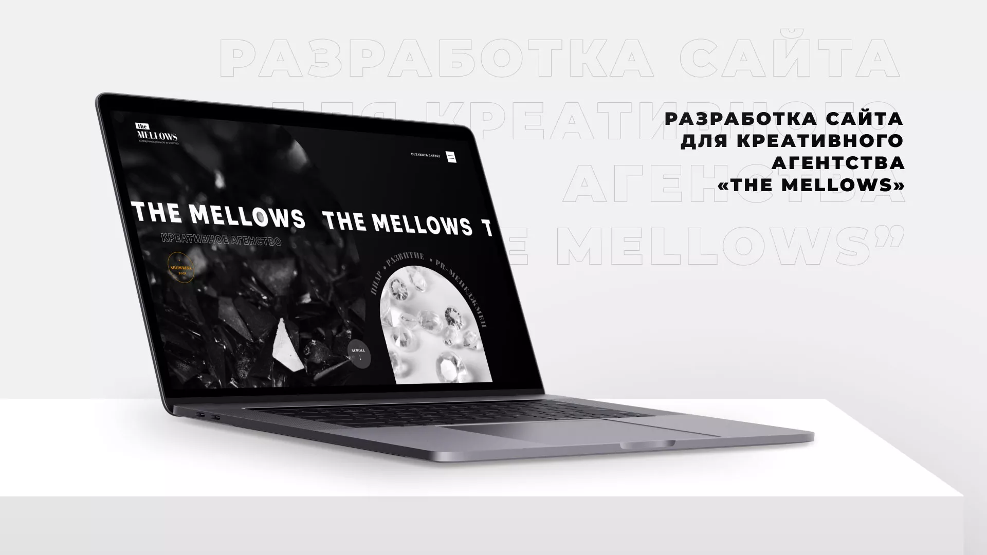 Разработка сайта креативного агентства «The Mellows» в Велиже