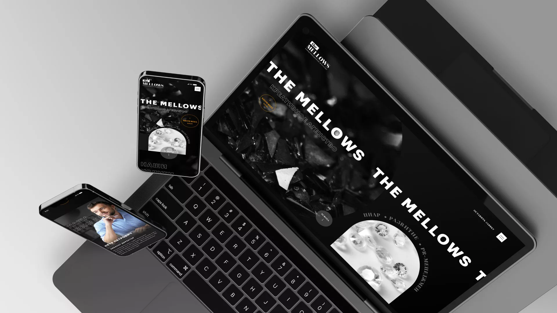 Разработка сайта креативного агентства «The Mellows» в Велиже