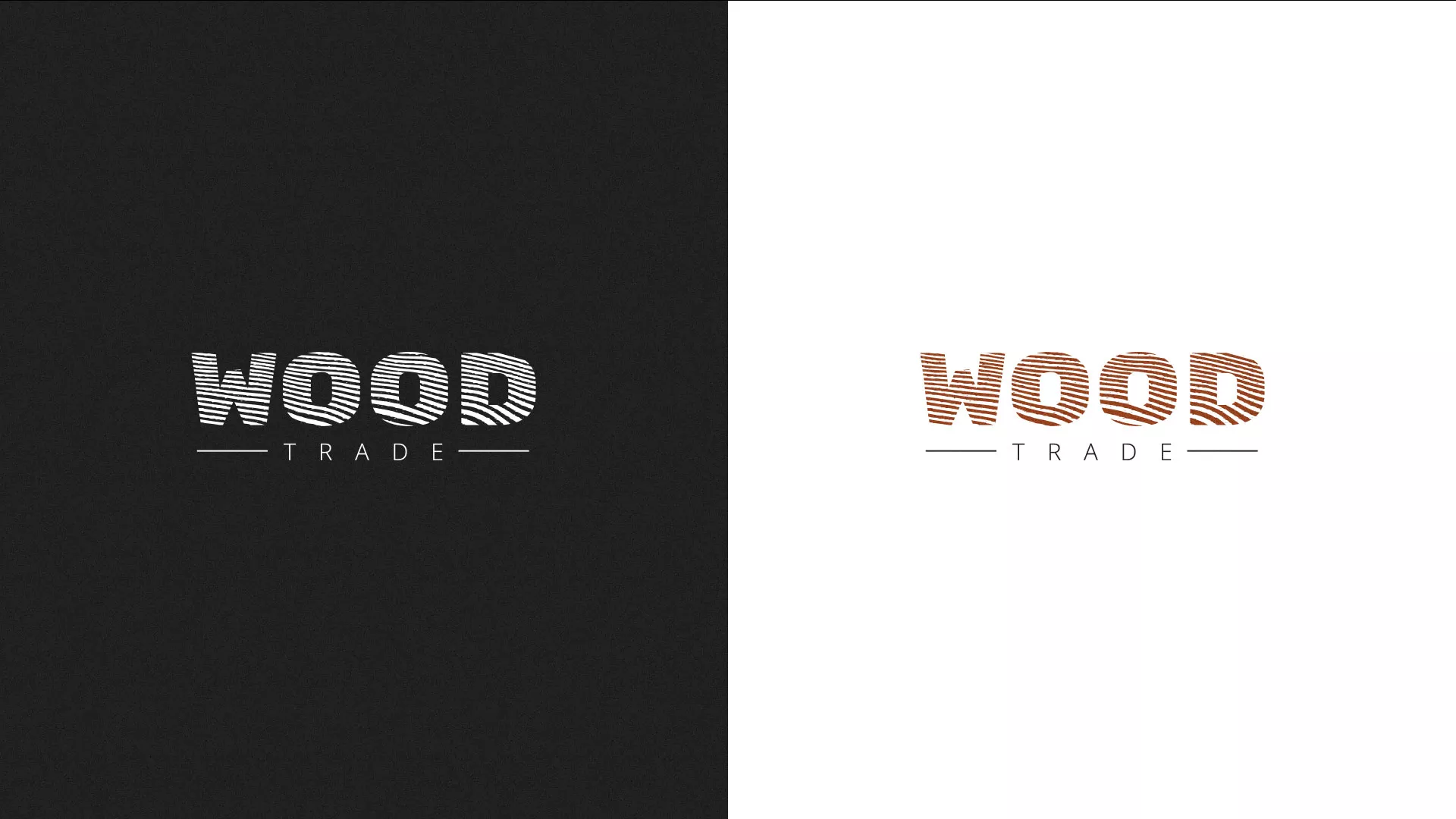 Разработка логотипа для компании «Wood Trade» в Велиже