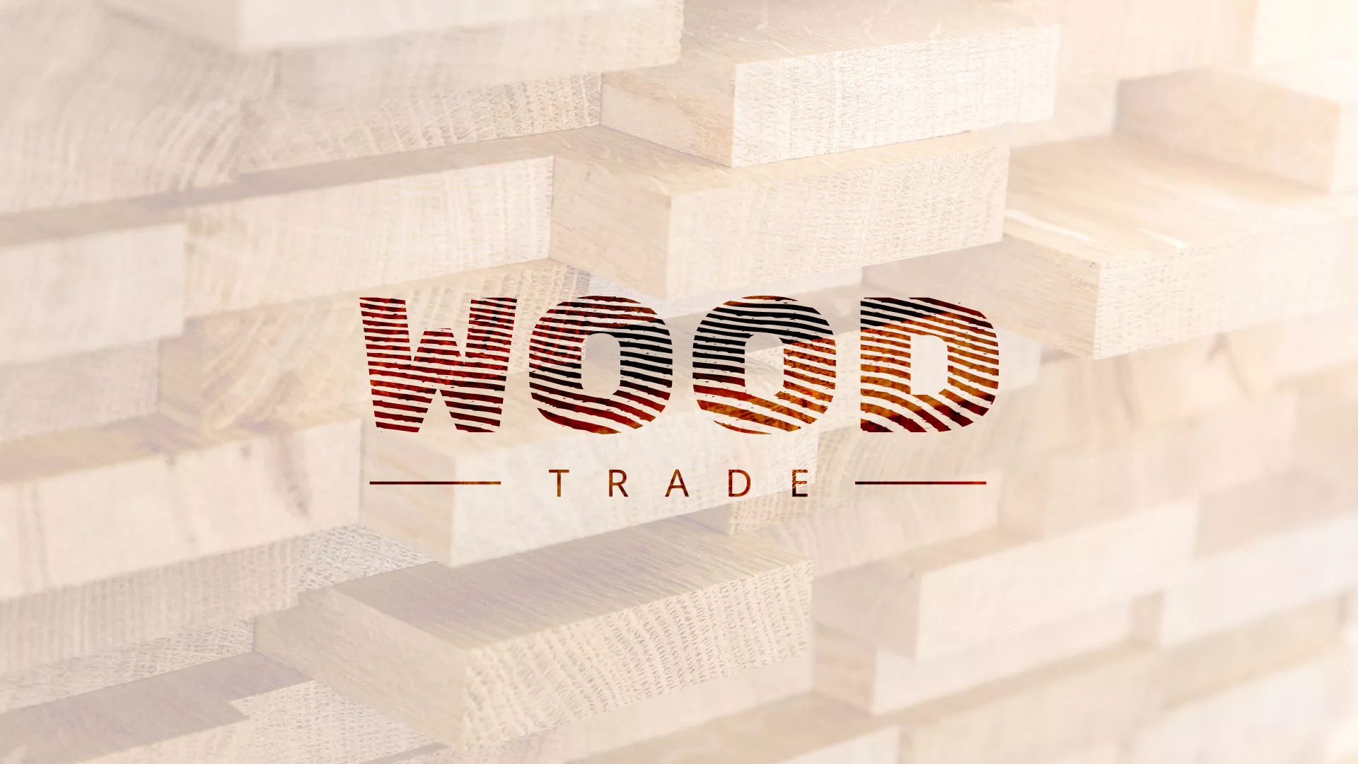 Разработка логотипа для компании «Wood Trade» в Велиже