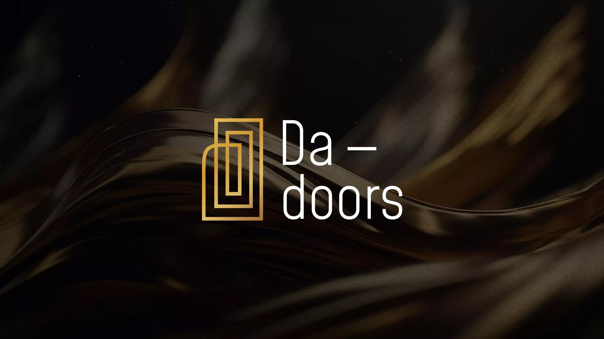 Разработка логотипа для компании «DA-DOORS» в Велиже